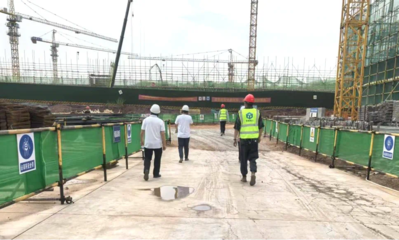 聚焦效率革命，項目建設再提速——中國西部鋰產品集散中心(倉庫區)項目順利通過房建工程基礎階段考核